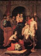 Rosso Fiorentino Madonna Enthroned and Ten Saints china oil painting artist